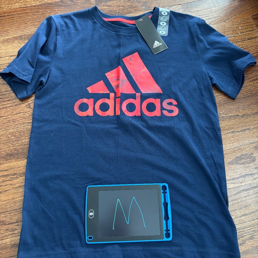 Boys Adidas Shirt Size Medium NWT